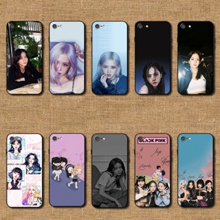 เคสซิลิโคนนิ่ม ลาย Jisoo blackpink สําหรับ iPhone 7 8 SE 2020