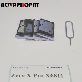 Novaphopat อะแดปเตอร์ถาดซิมการ์ด สําหรับ Infinix Zero X Pro X6811