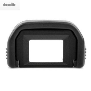 【DREAMLIFE】Eyecup For Canon DSLR EOS 2x Plastic Black Cameras Eyepiece View finder