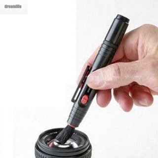 【DREAMLIFE】Lens Cleaning Pen Dust Cleaner Brush Wiper For Cameras Binoculars Scopes