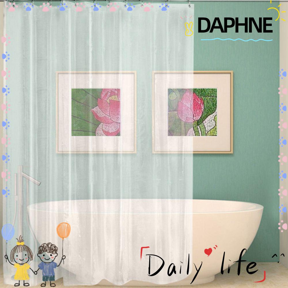 daphne-ผ้าม่านพลาสติกใส-peva-กันน้ํากันน้ําสําหรับห้องน้ําห้องอาบน้ํา