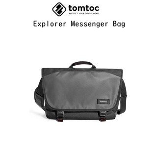 Tomtoc Explorer Messenger Bag กระเป๋าสะพายข้างและถือเกรดพรีเมี่ยม สำหรับ อุปกรณ์เสริมต่างๆ(ของแท้100%)