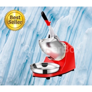 The Best Red เครื่องบดน้ำแข็งเกล็ดหิมะใช้ไฟฟ้า Smart Ice Crusher Premium