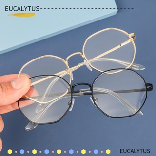 Eutus แว่นตาสายตาสั้น กรอบแปดเหลี่ยม ความละเอียดสูง