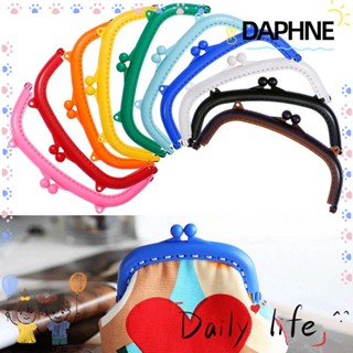 Daphne กรอบกระเป๋าพลาสติก ขนาดเล็ก สีแคนดี้ อุปกรณ์เสริม สําหรับกระเป๋าถือ