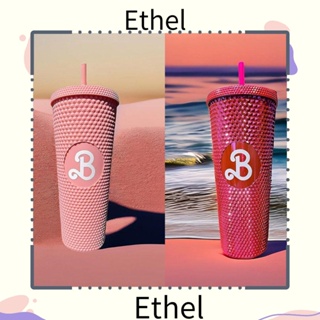 Ethel1 ขวดน้ําดื่ม พร้อมหลอดดูด สําหรับผู้หญิง