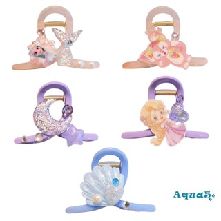 Aqq- เด็กวัยหัดเดิน เด็กผู้หญิง กรงเล็บ คลิปการ์ตูนน่ารัก เจ้าหญิง กิ๊บติดผม ปิ่นปักผม สนุก เครื่องประดับผม สําหรับเด็ก