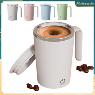 ❀ Automatic Self Stirring Magnetic Mug Smart Mixer Thermal Cup Stainless Steel Mixing Mug Usb Charging Water Cup Smart Shaker Coffee Cup