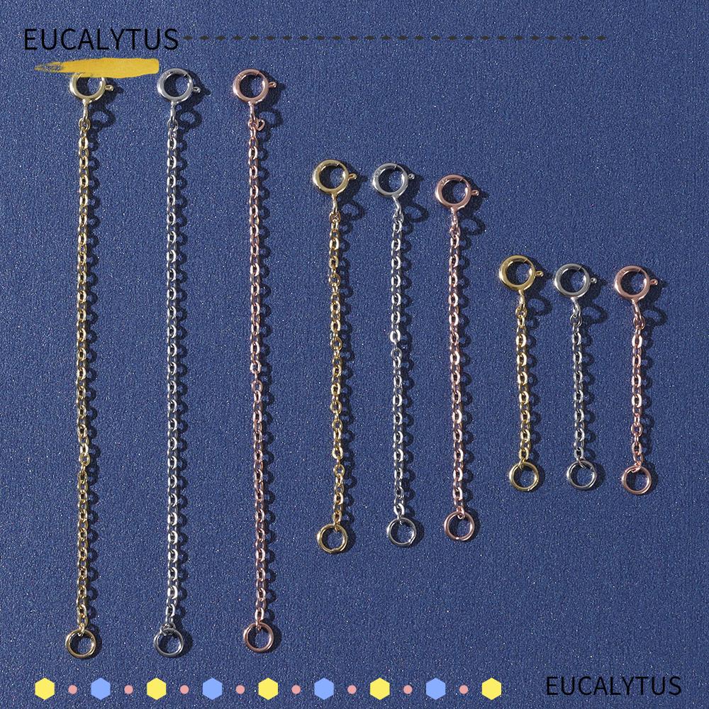 eutus-อุปกรณ์ขยายโซ่-สีเงิน-สีทอง-สําหรับทําเครื่องประดับ-diy