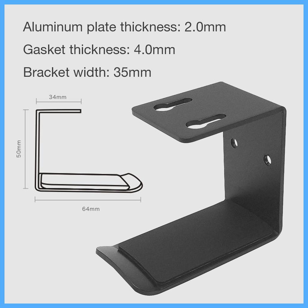 ขาตั้งหูฟัง-อลูมิเนียมอัลลอยด์-แบบติดผนัง-ประหยัดพื้นที่-สําหรับวางหูฟัง