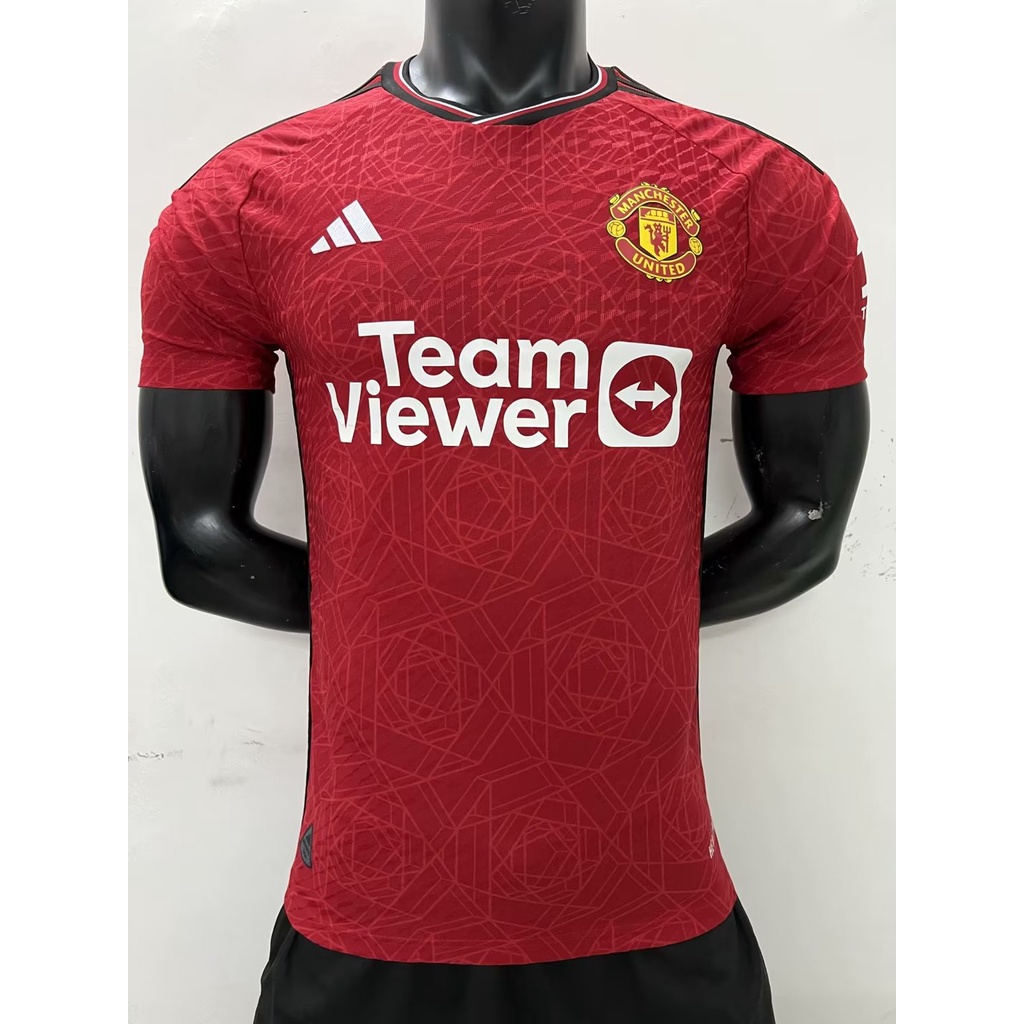 เสื้อกีฬาแขนสั้น-ลายทีมฟุตบอล-manchester-united-2324