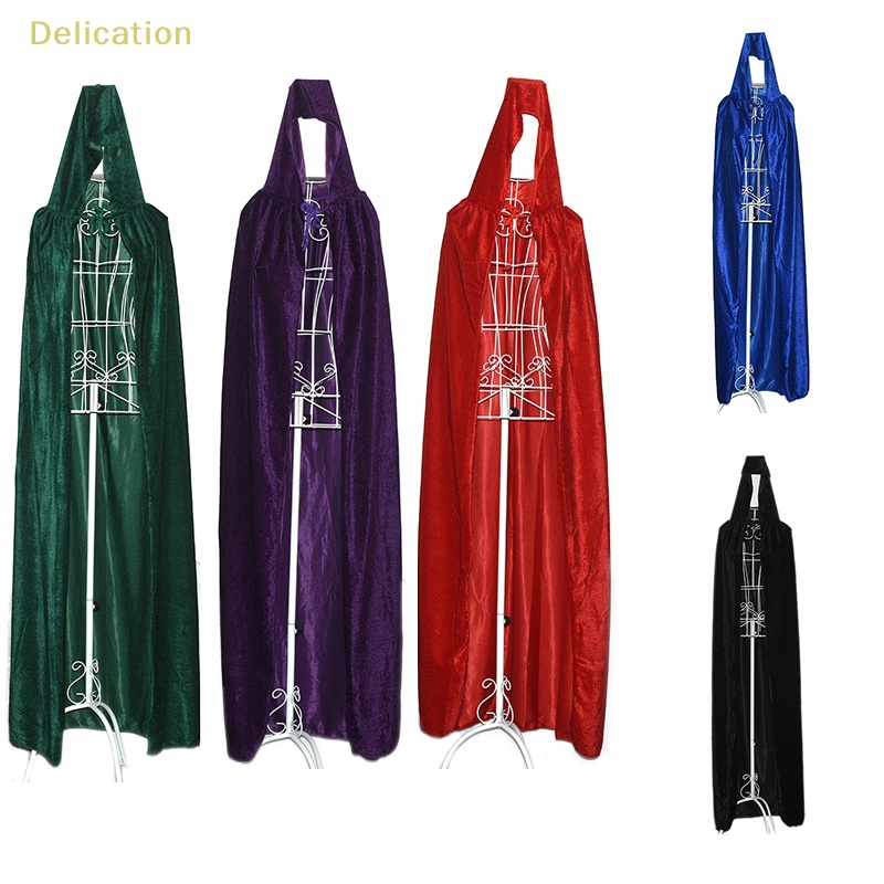 delication-เสื้อคลุมคอสเพลย์-ชุดแฟนซี-ผ้ากํามะหยี่-สําหรับผู้ใหญ่-ทุกเพศ