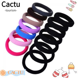 Cactu ที่คาดผม แบบยืดหยุ่น สีแคนดี้ เครื่องประดับแฟชั่น 10 ชิ้น