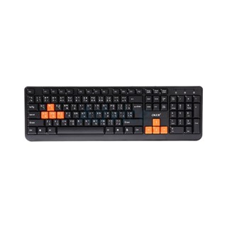 USB KEYBOARD OKER KB-318 BLACK/ORANGE