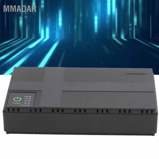 MMADAR UPS แบตเตอรี่สำรอง 10400mAh 5V 9V 12V 2A POE 15V 24V 1A เอาท์พุต เครื่องสำรองไฟ 85-265V