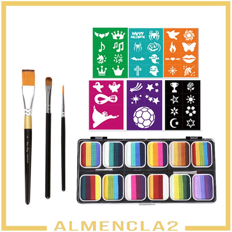 almencla2-พาเลทสีน้ํา-ละลายน้ําได้-สําหรับแต่งคอสเพลย์-การแสดงบนเวที-ปาร์ตี้