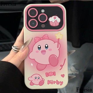 เคสโทรศัพท์มือถือ แบบนิ่ม ลายดาว Kirby สําหรับ Iphone 13pro 12 14pro Max 7p 11 XLPJ