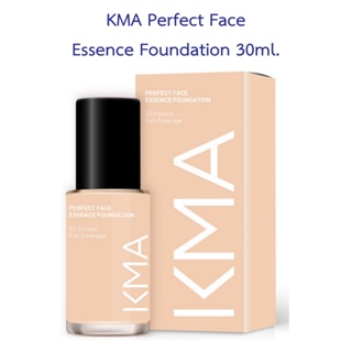 KMA Perfect Face Essence Foundation 30ml. รองพื้น เนื้อลิควิด สูตรบำรุงผิว ปกปิดขั้นสุด กลบมิดทุกปัญหาผิว