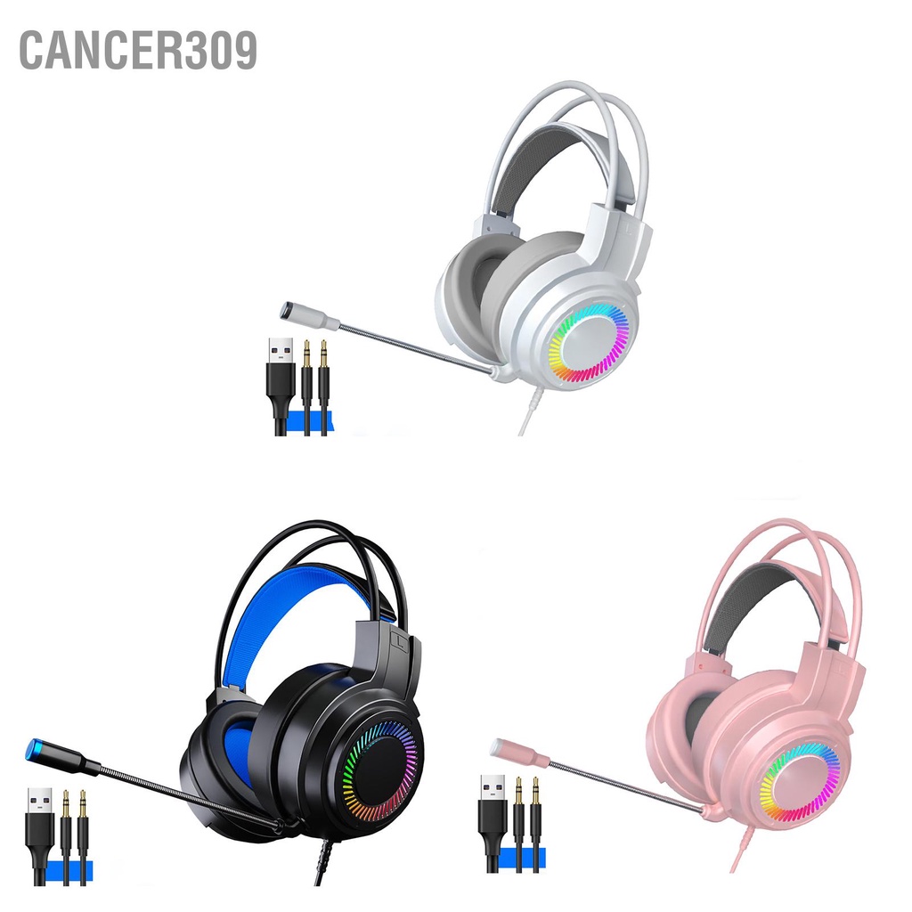 cancer309-ชุดหูฟังแบบมีสายสำหรับเล่นเกมมัลติฟังก์ชั่น-7-1-sound-channel-ชุดหูฟังสำหรับเล่นเกม-pc-ขนาด-3-5-มม-สีสันสดใสพร้อมไมโครโฟนสำหรับเล่นเกม