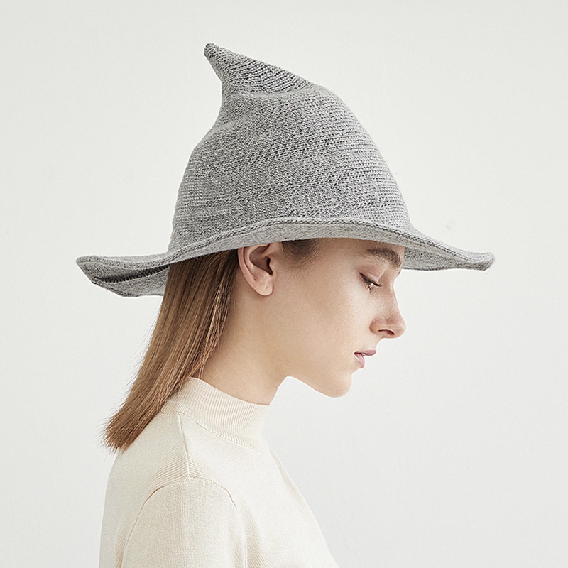 fancysip-หมวกแม่มด-โมเดิร์น-หมวกถัก-หน้ากาก-ผู้ใหญ่-เด็ก-ฮาโลวีน-หมวกแม่มด-เครื่องแต่งกายคอสเพลย์-หมวกฮาโลวีน-อุปกรณ์เสริม