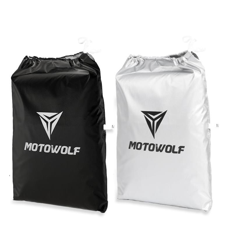 ผ้าคลุมรถ-กันแดด-กันฝน-motowolf-ผ้าอย่างหนา-มีช่องล้อคล้อ-สินค้าพร้อมส่ง