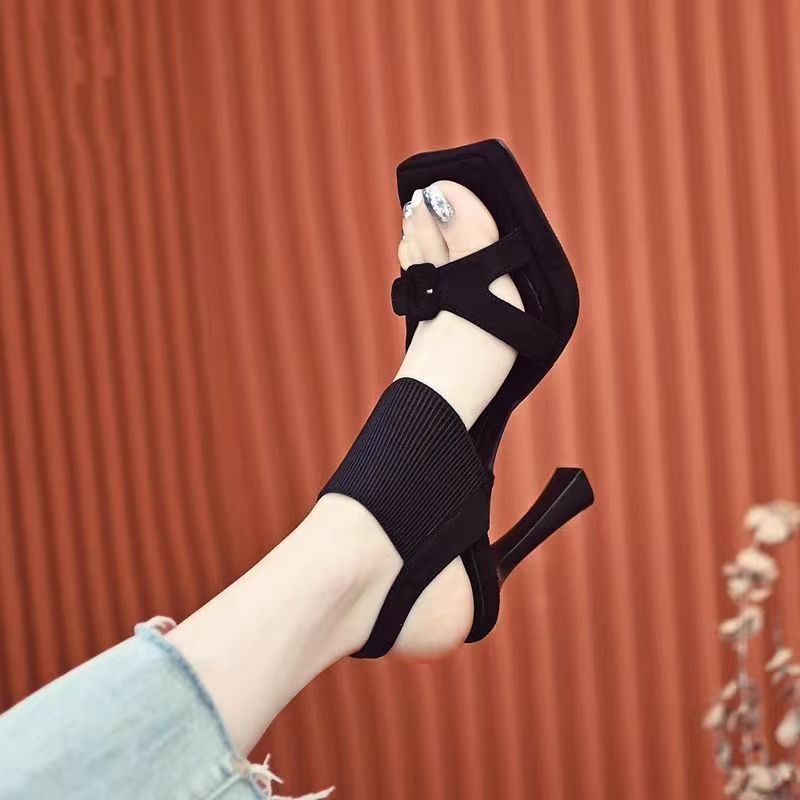 hot-sale-รองเท้าแตะส้นสูงผู้หญิง-สไตล์ฝรั่งเศส-ยืดหยุ่น-ส้นสูง-ส้นเข็ม-ถัก-เปิดนิ้วเท้า-รองเท้าแฟชั่นผญ-ผญ
