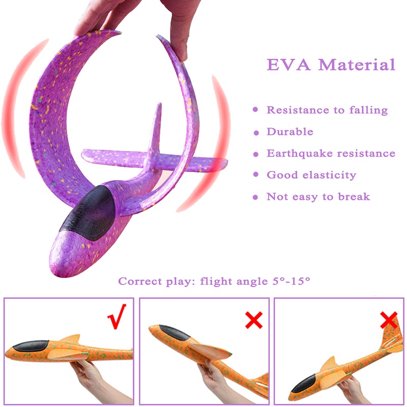 โมเดลเครื่องบินโฟม-eva-ขนาดใหญ่-48-ซม-ของเล่นสําหรับเด็ก