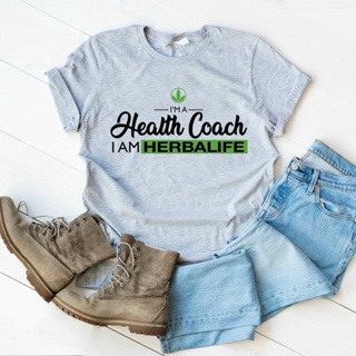 Im A Health Coach I Am Herbalife T Shirt Women Herbalife Coach Tshirt Cotton Loose Tee T-shirt_02