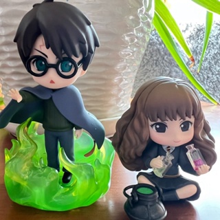 【ของแท้】POPMART กล่องสุ่ม ตุ๊กตาฟิกเกอร์ Harry Potter &amp; the Chamber of Secrets