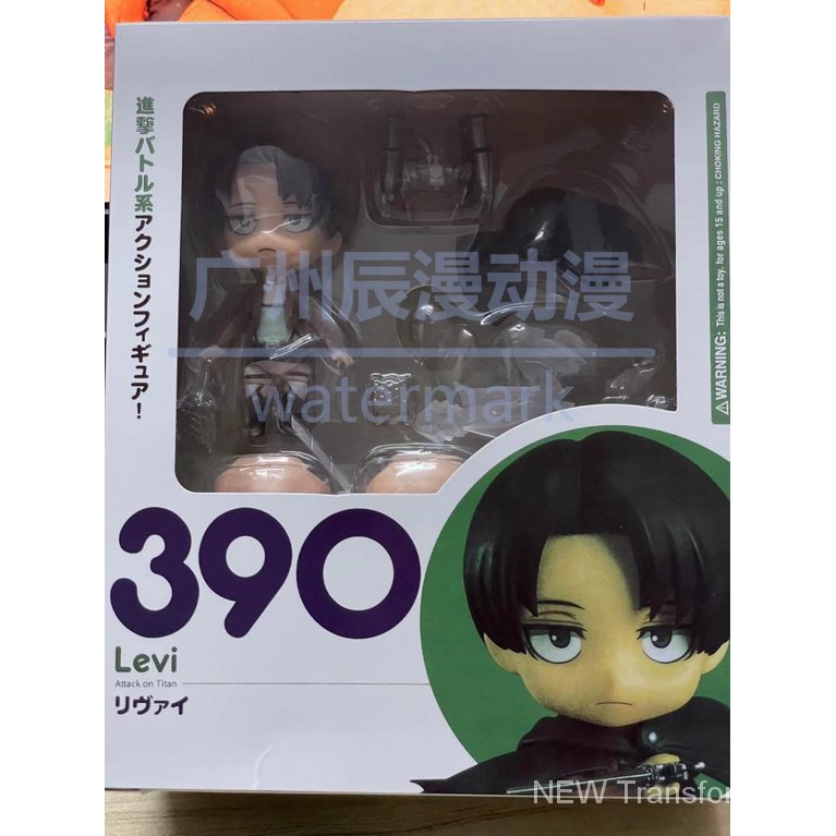 โมเดล-nendoroid-attack-on-titan-390-ของเล่นสําหรับเด็ก-levier-โมเดลฟิกเกอร์-รูปการ์ตูนอนิเมะ-กัปตัน-q-version-เปลี่ยนหน้าได้-ขยับได้-5s4f