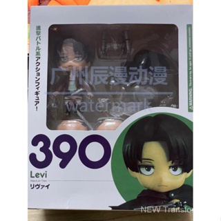 โมเดล Nendoroid Attack on Titan 390 ของเล่นสําหรับเด็ก#Levier โมเดลฟิกเกอร์ รูปการ์ตูนอนิเมะ กัปตัน Q Version เปลี่ยนหน้าได้ ขยับได้ 5S4F