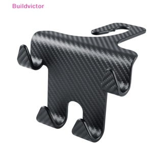 Buildvictor ตะขอแขวนโทรศัพท์ ติดพนักพิงศีรษะ และกระเป๋าถือ สําหรับรถยนต์