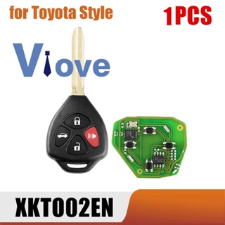 Xhorse XKTO02EN รีโมตกุญแจ 4 ปุ่ม อุปกรณ์เสริม สําหรับ Toyota Style VVDI Key Tool