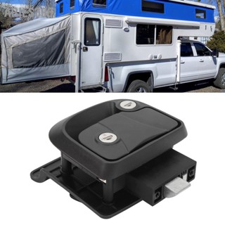 Aries306 กลไกสลักประตู RV Paddle Entry ล็อคประตูสลักแทนสำหรับ Campers 5th Wheel Trailers