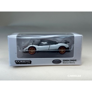 🔺Pagani Zonda Cinque คันพิเศษ Scale 1:64 ยี่ห้อ Tarmac Work