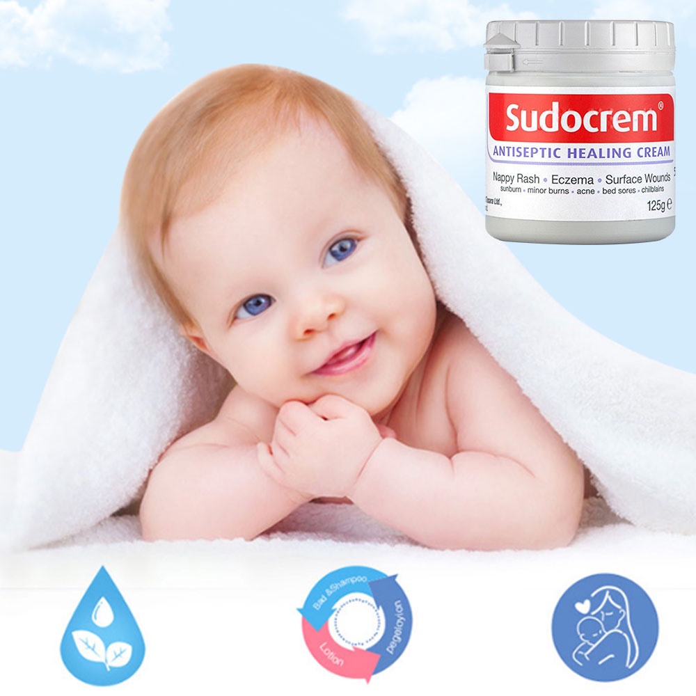 พร้อมส่ง-sudocrem-ของแท้-100-sudocream-ซูโดเครม-ซูโดครีม-ครีมทาก้นเด็ก-125-g