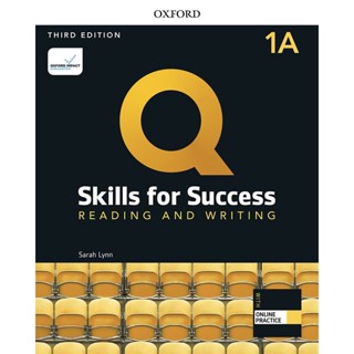 Bundanjai (หนังสือ) Q : Skills for Success 3rd ED 1 : Reading and Writing : Student Book A +iQ Online Practice (P)