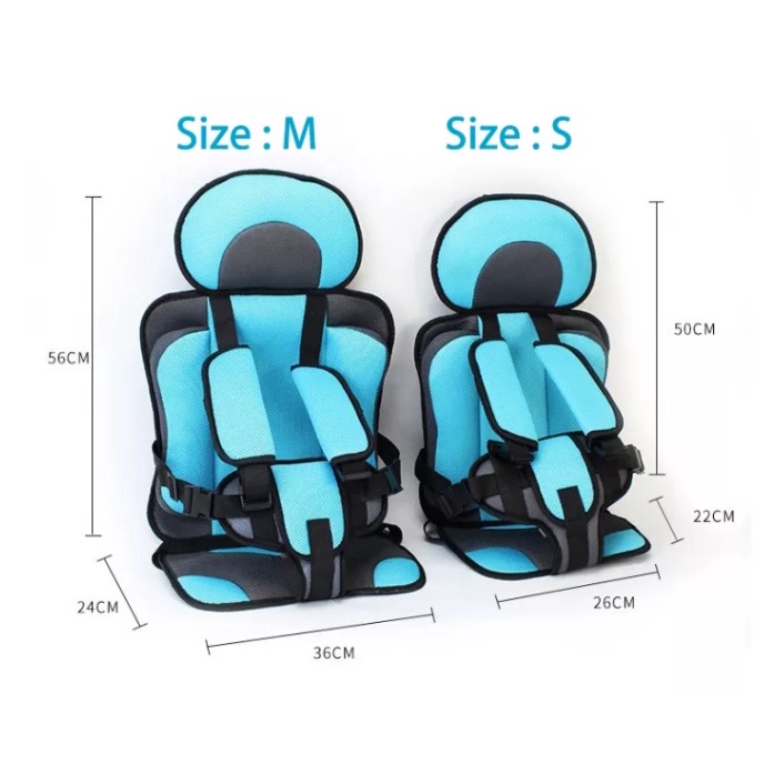 safety-car-seat-ที่นั่งบนรถแบบพกพาสำหรับเด็ก-เบาะเด็ก-เบาะรถยนต์-เพื่อความปลอดภัยเก้าอี้เด็ก-รุ่นฟองน้ำห