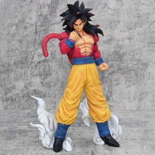 โมเดลฟิกเกอร์ Pvc อนิเมะ Dragon Ball Z Goku Gk Super Saiyan 4 Kakarotto Ssj4 ขนาด 30 ซม. ของขวัญ ของเล่นสําหรับเด็ก