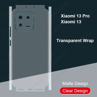 สติกเกอร์ฟิล์มใส ป้องกันรอยหน้าจอ ด้านหลัง 3 เมตร สําหรับ Xiaomi 13 Pro MI 13