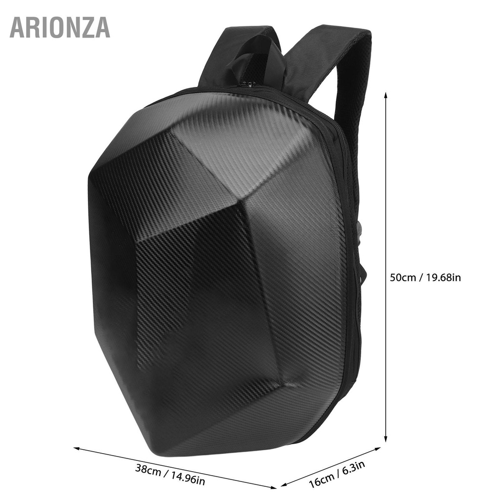 arionza-หมวกกันน็อคมอเตอร์ไซค์กระเป๋าแข็งก่อสร้างกระเป๋าเดินทางความจุขนาดใหญ่กันน้ำสำหรับรถมอเตอร์ไซค์วิบาก