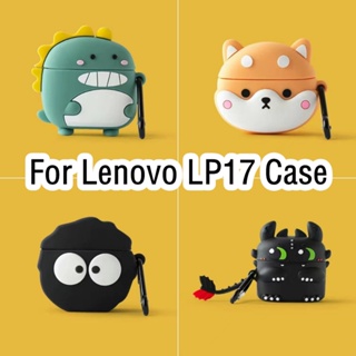 【ส่วนลด】เคสหูฟัง แบบนิ่ม ลายการ์ตูนอนิเมะ สําหรับ Thinkplus Lenovo LP17 Lenovo LP17