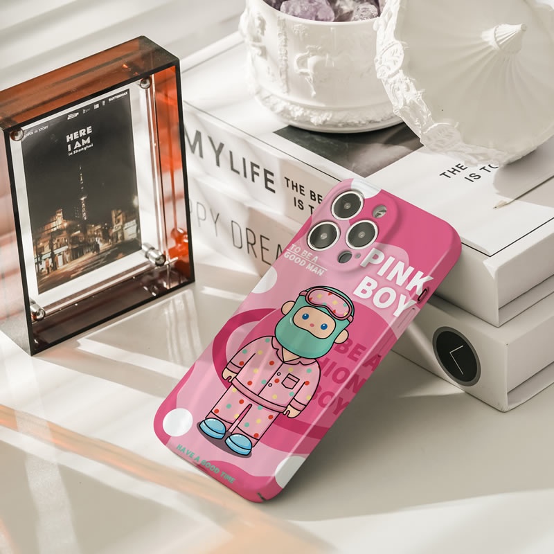 เคสโทรศัพท์มือถือแบบแข็ง-ลายลุง-สีชมพู-สร้างสรรค์-สําหรับ-iphone-14-pro-max-14plus-13-13pro-12pro-11-11pro-12-13mini-x-xr-xs-xsmax-7-8-plus