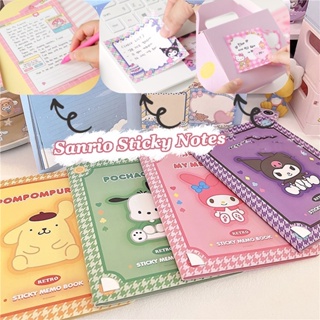 สติกเกอร์ Sanrio Sticky Notes Memo Book N Times สําหรับตกแต่งสมุดภาพ เครื่องเขียนนักเรียน