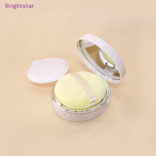 Brightstar พัฟฟองน้ําแต่งหน้า ทรงกลม แบบพกพา 1 ชิ้น