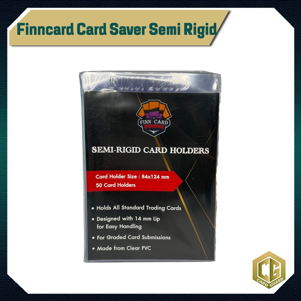 [Card Guard] Finncard Card Saver Semi Rigid ซองการ์ดเตรียมส่งเกรด ซอง ...