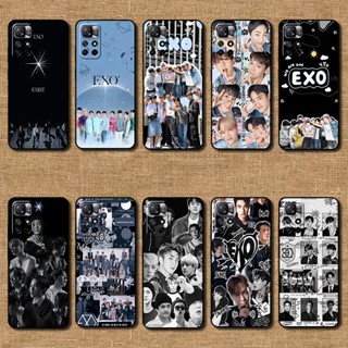 เคสโทรศัพท์มือถือ ซิลิโคนนุ่ม ลายบูช สําหรับ Xiaomi Redmi Note 11 11t 11S 5G EXO