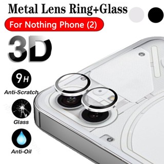 Metal Camera Ring Protector For Nothing Phone (2) 6.7inch 5G A065 nothing2 nothingTwo Lens Cover Camera Lens Glass cap