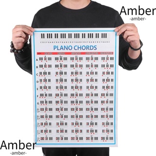 Amber โปสเตอร์คอร์ดเปียโน 88 คีย์ สําหรับนักเรียน ผู้เริ่มต้น