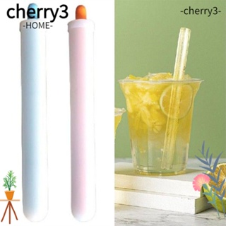 Cherry3 แม่พิมพ์หลอดดูดน้ํา ซิลิโคน ปลอด BPA เป็นมิตรกับสิ่งแวดล้อม ใช้ซ้ําได้ สําหรับงานปาร์ตี้ บ้าน DIY